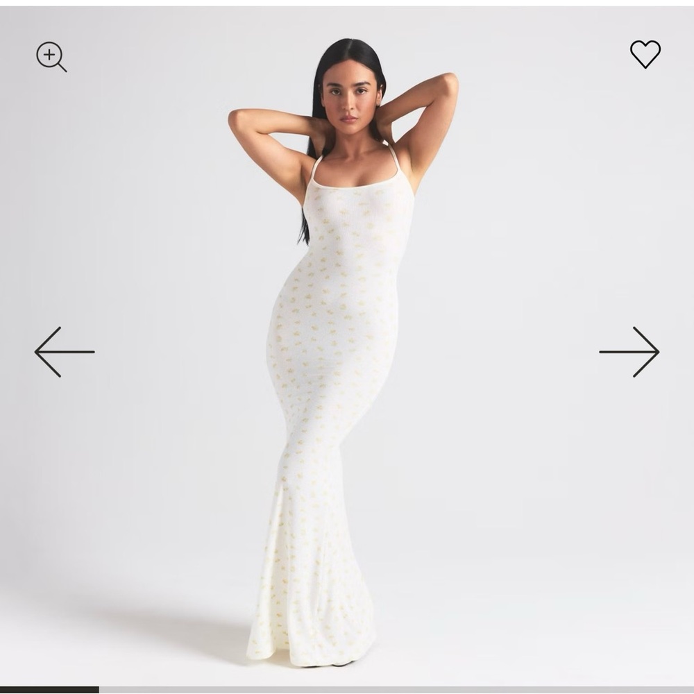Skims Petite Long Slip Dress